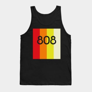 TR-808 STRIPES & FONT #4 Tank Top